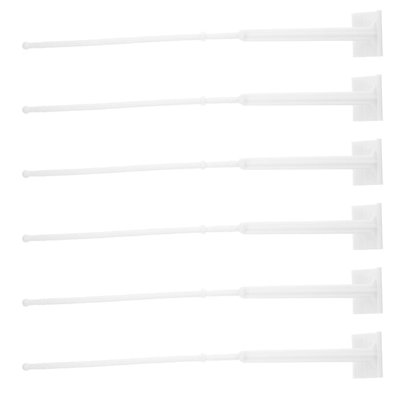 HOMEMAXS 6pcs Car Window Flag Holder Car Flag Pole Mount Clip On Flag Stand Bracket For Sports Events Parades Party Celebrations Supplies