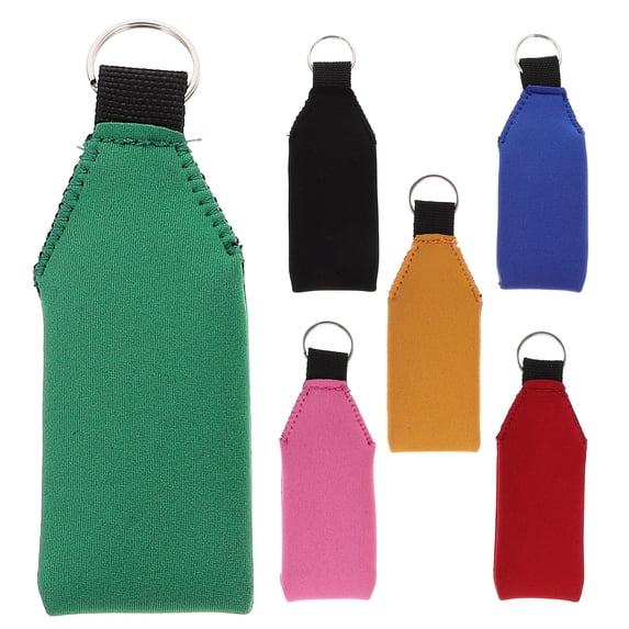 VERDANVERSE 6-Pack Floating Keyrings for Boating, Rafting, and Fishing Accessories, Keychains 5.1×1.8×0.4in