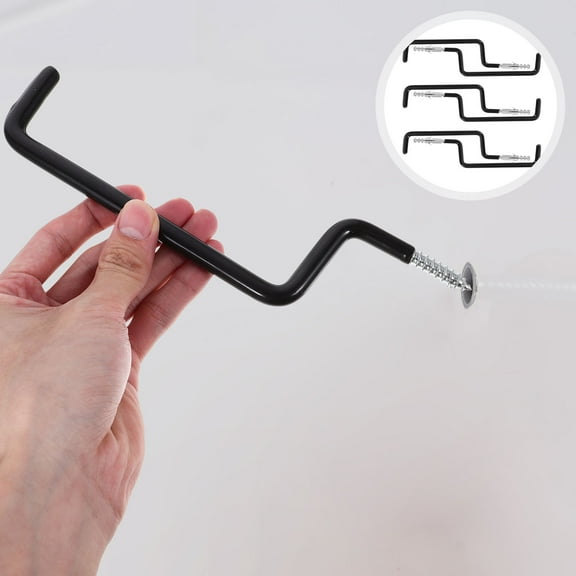 HOMEMAXS 6pcs Skateboard Hanger Heavy Duty Storage Hook Multi-functional Garage Storage Hooks