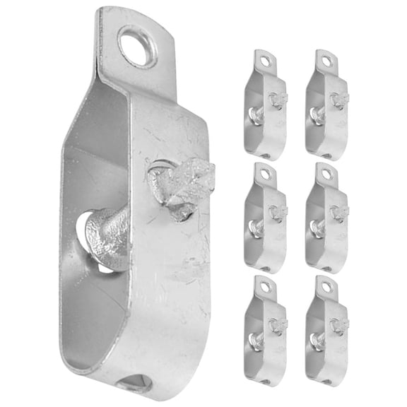 CRAFTHROU 7Pcs Steel Wire Rope Tensioner Heavy Duty Wire Tightener for Greenhouse Plated Silver