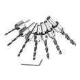 thumbnail image 1 of HOMEMAXS 7 Pcs Woodworking Drill Bit Set Countersink Bits High-speed Steel, 1 of 8