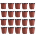 thumbnail image 1 of HOMEMAXS 70Pcs Double Color Flowerpots PP Flowerpot Multi-hole Flowerpot Planting Flowerpot, 1 of 6