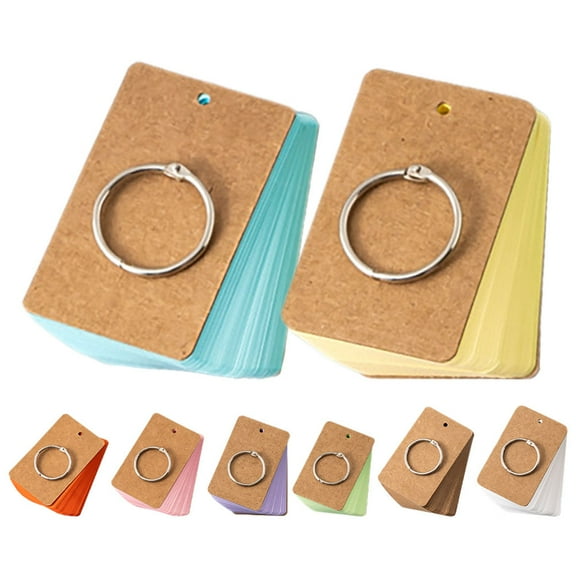 HOMEMAXS  8 Books Index Cards White Notecards Study Student