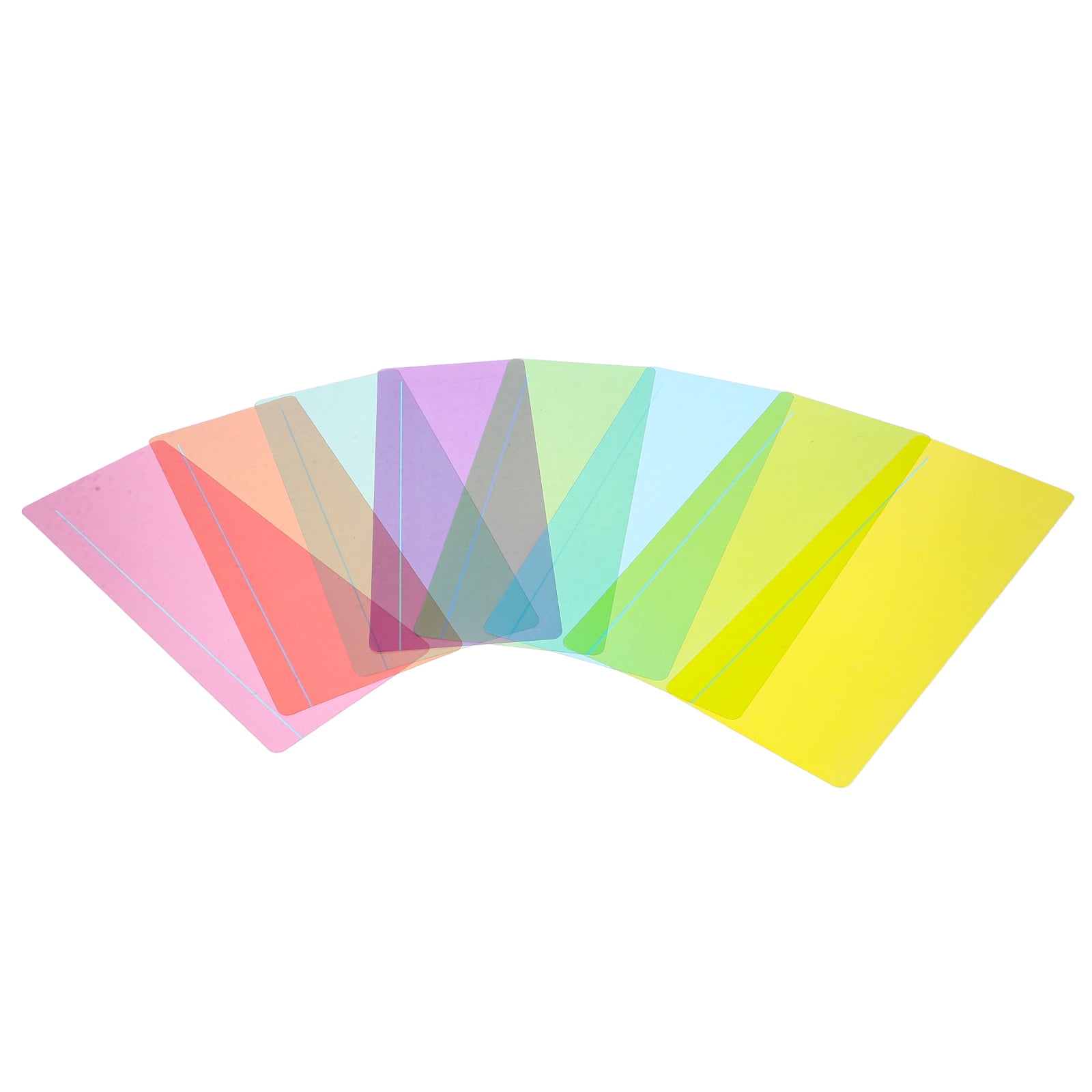 Reading Ruler Purple HOMEMAXS Colorful Guided Reading Strips Rulers for Students, 19x7x1cm ...