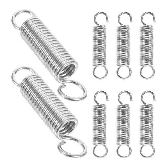 8 Pcs Compression Spring Springs with Hook Ends Tension