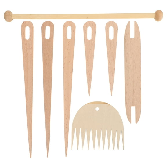 Greenadscape Hand Knitting Wood Tool Stick Set 8Pcs 9In