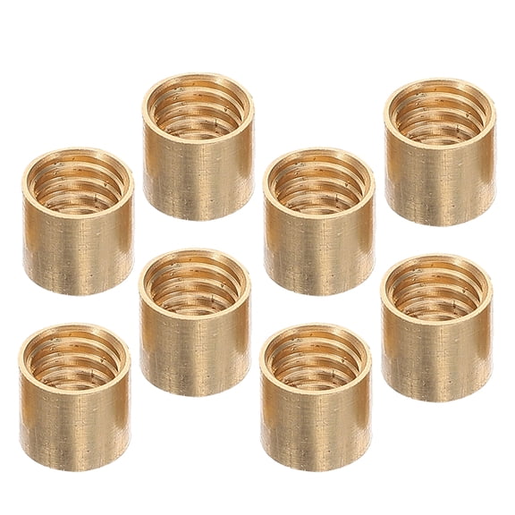 BEADCEST Pool Cue Tip Replacement Set Explosion-Proof Copper for Home 8Pcs