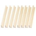 thumbnail image 1 of HOMEMAXS  8 Pcs Sequence Board Game Dominoes Tables Wooden Letter Base, 1 of 8