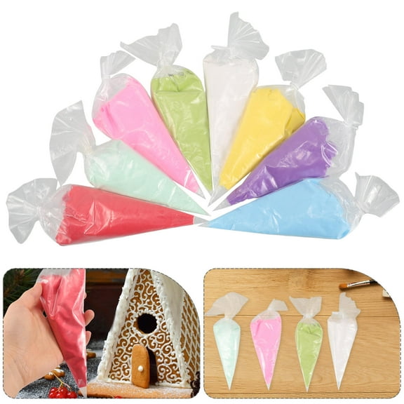 HOMEMAXS 8 Pcs Simulation Fake Whipped Cream Clay Air Dry Decoden Cream Glue Whipped Faux Clay For Diy Phone Case Jewelry Accessories Decoration