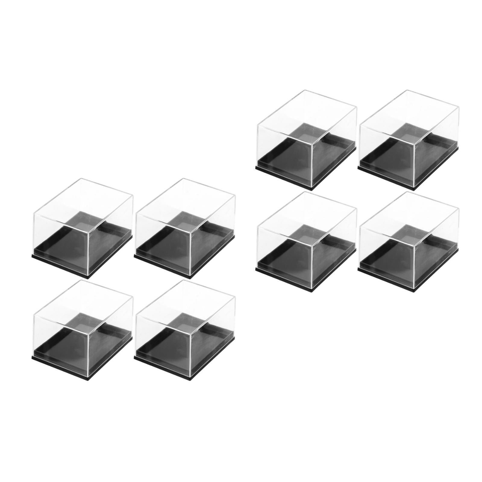 HOMEMAXS 8 Pcs Small Display Case Specimen Display Box Mini Cube Box ...