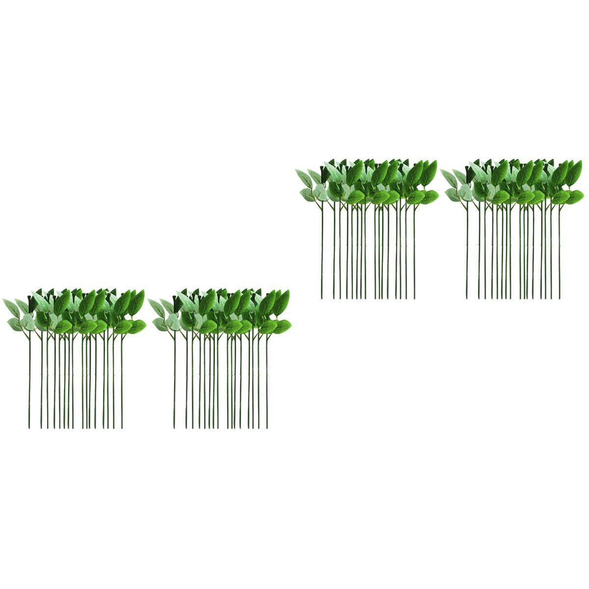 HOMEMAXS 80 Pcs Realistic Rose Flower Stems for Floral Arrangements, Artificial Plants for Home Decor and Craft Projects