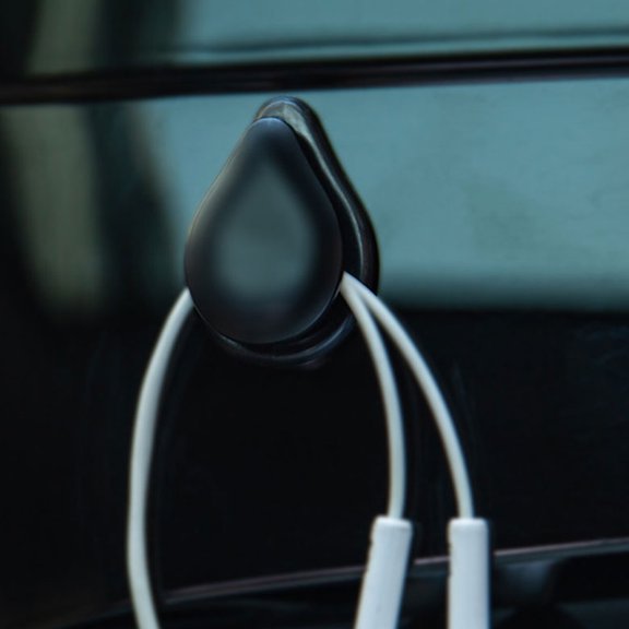 HOMEMAXS 8pcs Adhesive Car Hooks Car Mini Hooks Car Stick On Hangers Automotive Interior Accessory