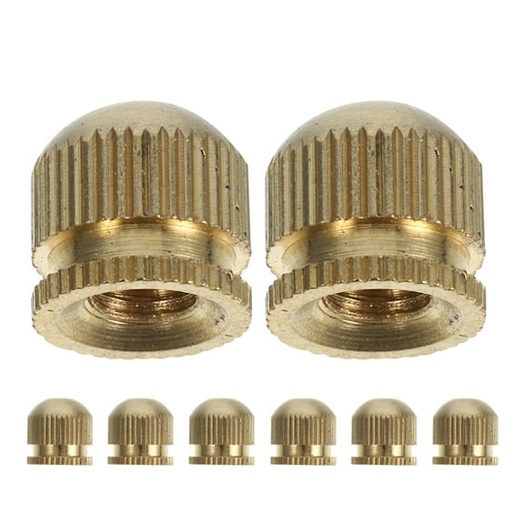 8pcs Ceiling Lamp Screw Caps Metal Screw Nuts Parts M5 Light Fixture Cap Nuts For Led Flush Mount Ceiling Light Pendant Lamp Supplies