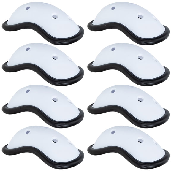HOMEMAXS White EVA Crotch Protector for Men and Kids with Comfortable Breathable Design 8 Pieces