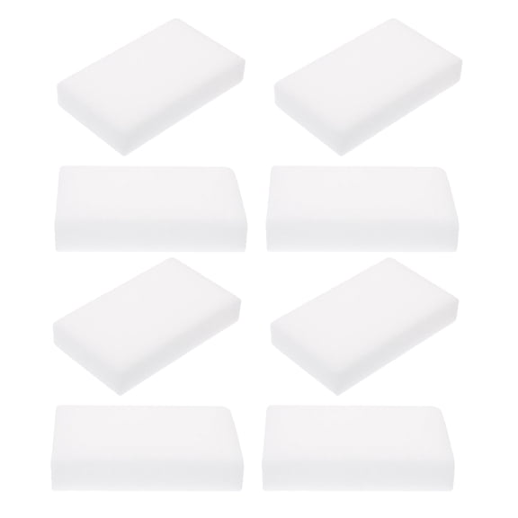 BEADCEST Sponge Blocks 8Pcs White High Density For Diy Enthusiasts Valentine's Day