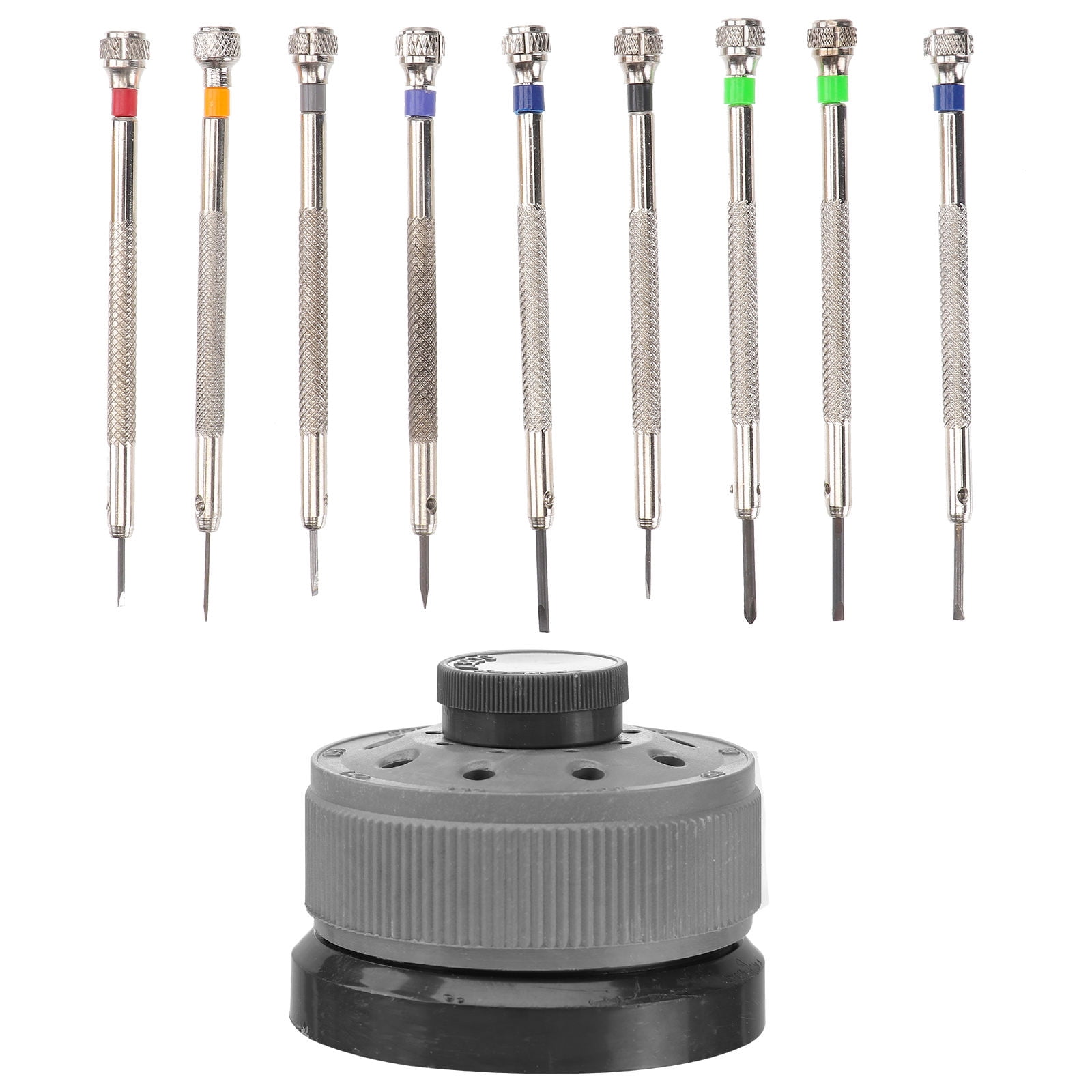 Watchmaker's Precision Screwdriver Set - 7 Pieces, Anodised Colour Coded, In Wallet, New With Tags