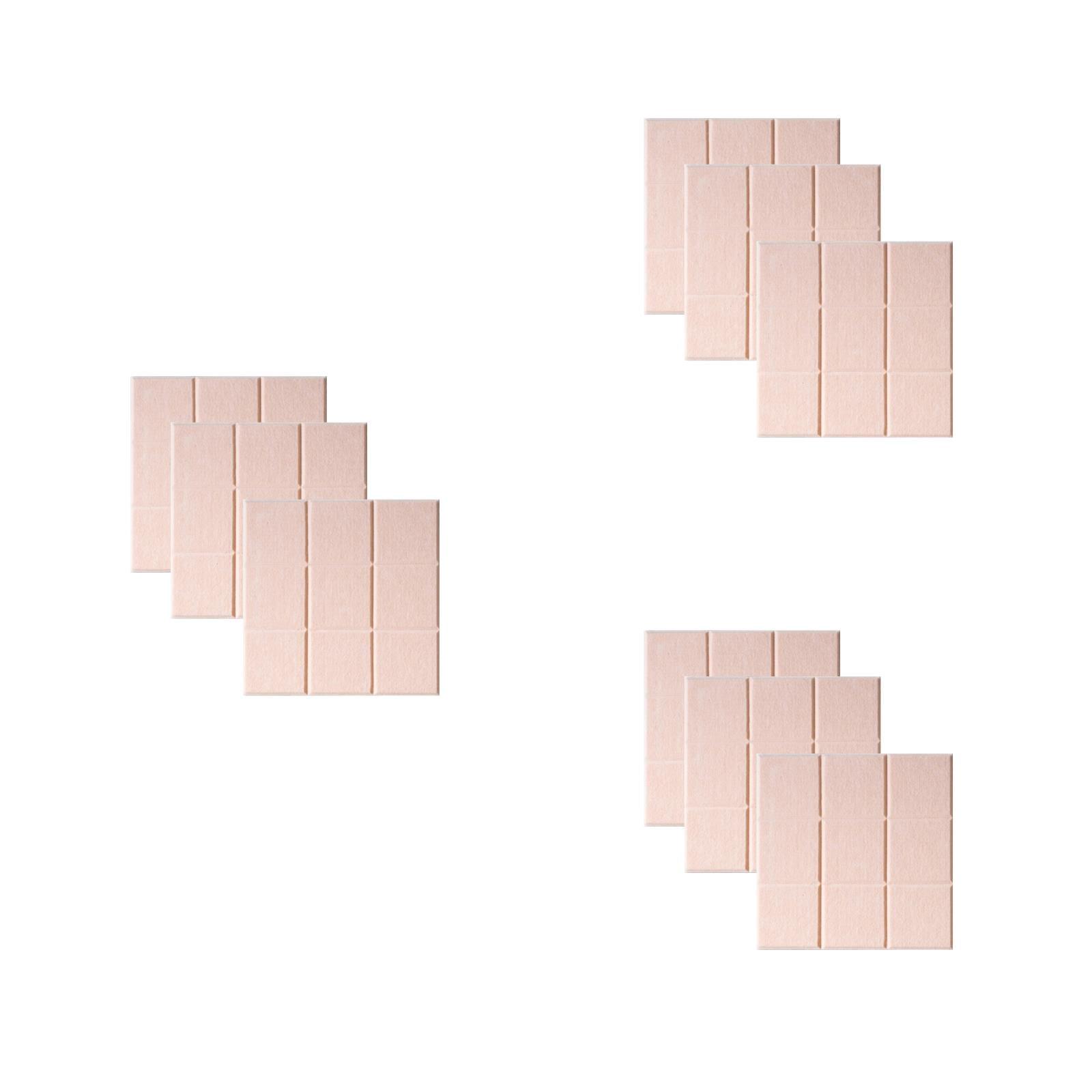 Message Tiles HOMEMAXS 9 Pcs felt board tiles Display Board Tiles Felt Pin Board Felt ...