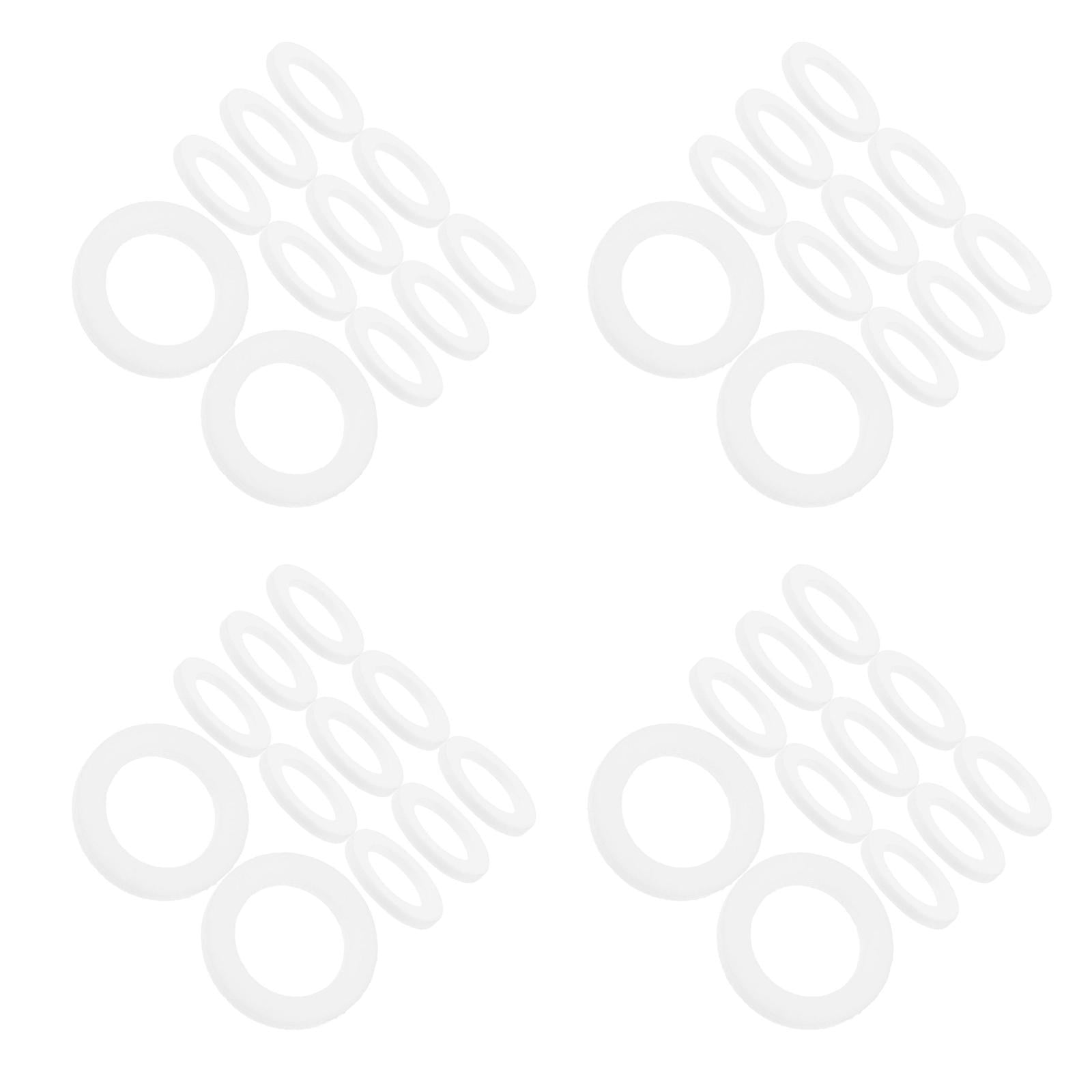 Plumbing Washers Lyeteung 8 PCS 40x27x7 Mm Convex Waste Pipe Sealing
