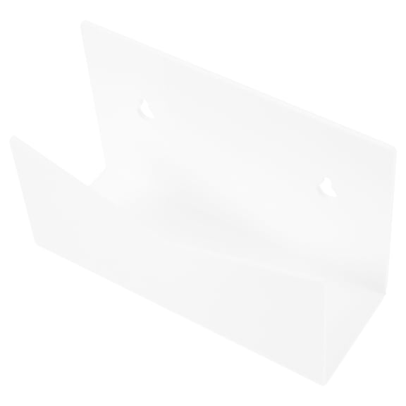 HOMEMAXS  Acrylic Mail Holder Book Support Desk Organiser Drawer White Bookcase Office