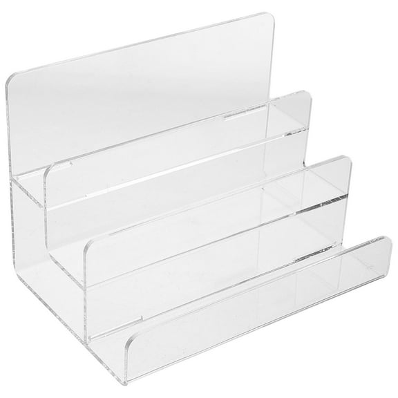 HOMEMAXS Acrylic Purse Display Shelf Handbag Rack Display Display Stand Handbag Rack Display Stand Bag Stand For Display Wallet Stand