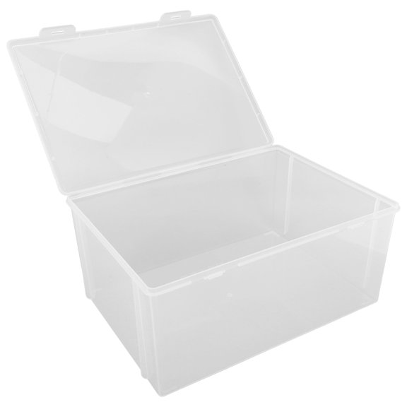 HOMEMAXS Action Figure Storage Box Cartoon Figure Doll Display Box Countertop Display Box (L)