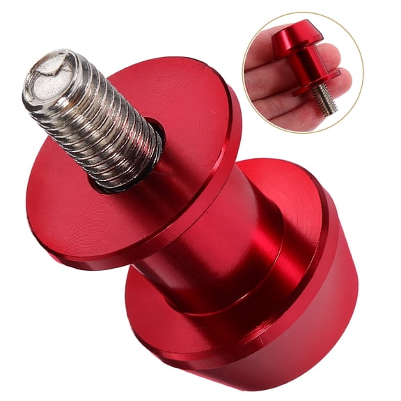 HOMEMAXS  Aluminium Alloy Swing Arm Sliders Swingarm Stand Paddock Red