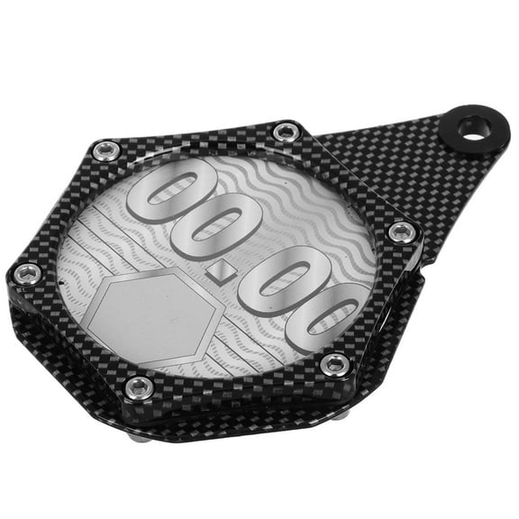 HOMEMAXS Aluminum Alloy Rear License Plate Mounting Bracket with Wrench Motorcycle License Plate Frame Tool Frame Black