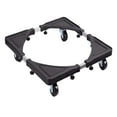 thumbnail image 1 of HOMEMAXS  Appliance Rollers Refrigerator Base Stand Fridge Office Black, 1 of 8
