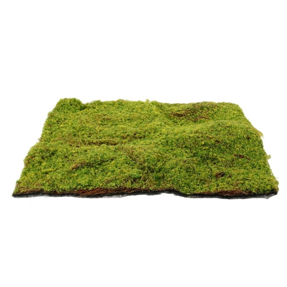 HOMEMAXS Artificial Moss Mat for Decor Realistic Green Plastic Indoor Outdoor Decorations Small Gardening