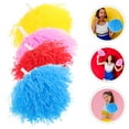 thumbnail image 1 of HOMEMAXS Assorted Color Cheerleading Pom Poms with Durable PE Material for Xmas Party Decoration and Sports Events, 1 of 8