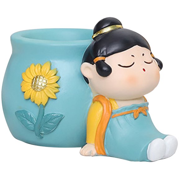 HOMEMAXS Asthetically Pleasing Bedroom Decor Character Design Adornment Holder Stationery Child