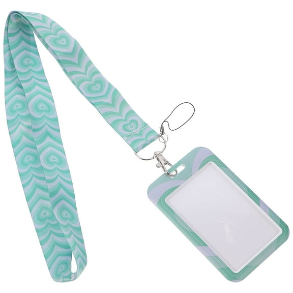 Badge Holder Lanyard and Heart Mobile Phone Cord Card Nurse