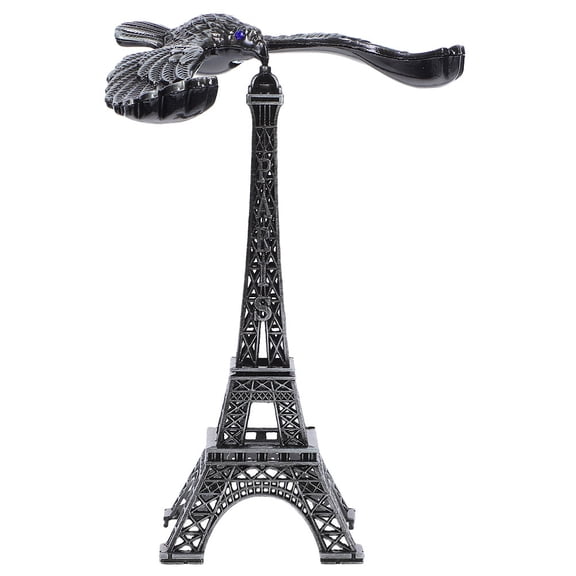 HOMEMAXS Balancing Eiffel Tower Model Eiffel Tower Sculpture Alloy Eiffel Tower Prop For Home Office Decoration Tabletop Desktop And Bookshelf Display