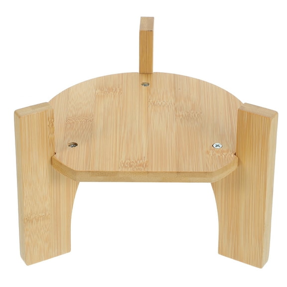 VERDANVERSE Natural Style Bamboo Stand for Beverage Dispenser Cold Kettle Home Office Use