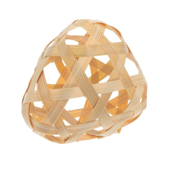 HOMEMAXS Bamboo Lampshade Miniature Lamp Shade Mini Light Lampshade String Light Woven Cover