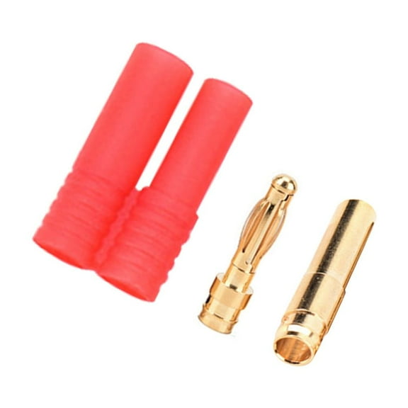 Banana Plug Combination Positive Battery Terminal Connector Cars Red