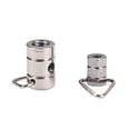 thumbnail image 2 of Hemoton Metal Banjo Strap Hook Lock Fastener Secure And Durable Strap Lock System For Acoustic Electric Guitars Hook Button For Banjo 2 of 10