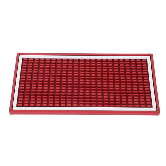 HOMEMAXS Bar Service Mat Non-Slip Service Mat Cocktail Mixing Mat Coffee Bar Mat Spill Mat Dish Drying Counter Mats for Bars Restaurants Home Kitchens