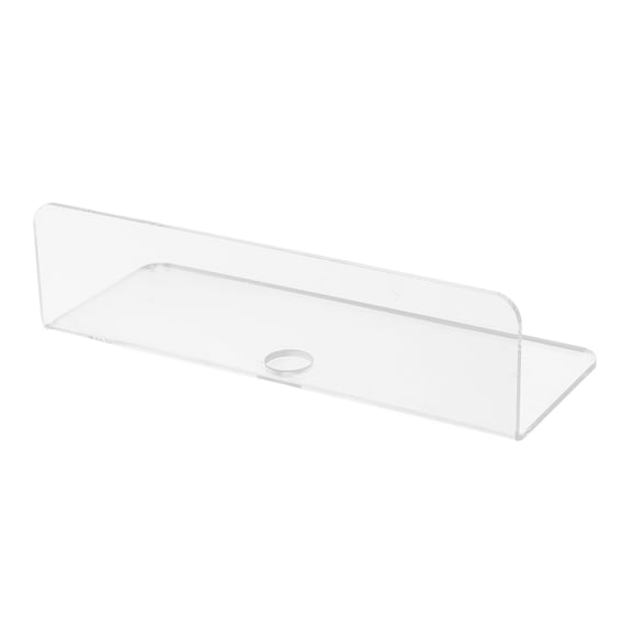 Bathroom Shelves Wall Mounted Blank Sticker Switch Shelf Wall-mounted Transparent