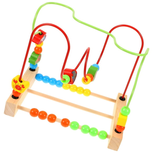 Beaded Building Blocks Wire Maze Toy Creative Baby Toys Child