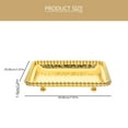 thumbnail image 1 of VERDANVERSE Multi-Functional Fruit Plate Dessert Dish Golden 1Pcs, 1 of 8