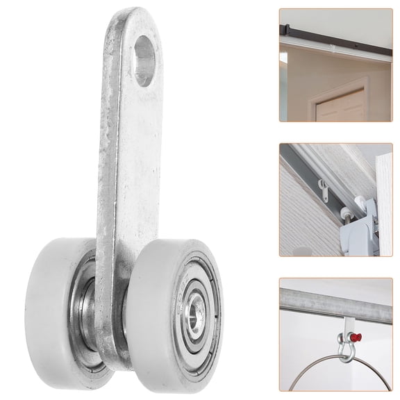 HOMEMAXS Bearing Sliding Door Hanging Wheel Shopping Travel 6.40X2.50X2.50CM