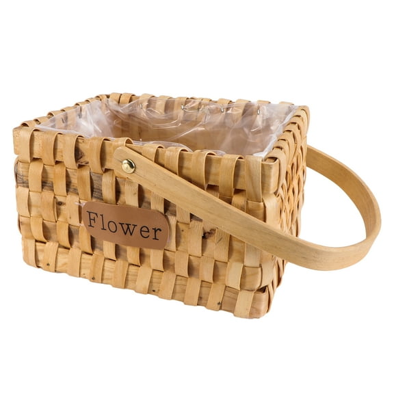 1 Pc Unique Decoration Flower Basket Beautiful Gift Box Simple Storage Basket