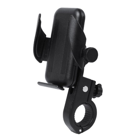 Bike Handle Phone Holder Handlebar Stand Motorcycle Mobile Smartphone Black