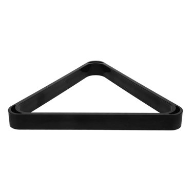 Happyyami Billiard Ball Rack - Triangle Snooker Pool Ball Holder With Gold-Edged Design