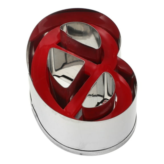 HOMEMAXS  Biscuit Mold Pressed Cookie Molds Biscuits Rolling Pin with Cutter Fondant Man Silver