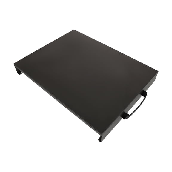 HOMEMAXS Black Alloy Gas Stove Cover Board MultiFunctional Kitchen Storage Stand for Home Use 23.62 in