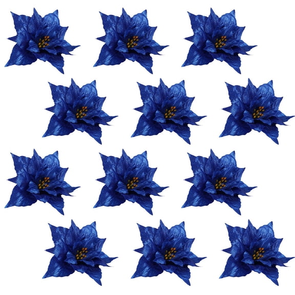 WEUVEB PE Artificial Flower Design Event Planners Wedding Birthday Party 12Pcs 5.1X5.1X1In