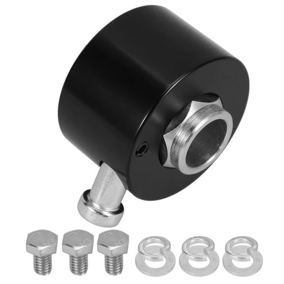 HOMEMAXS Blue Steering Wheel Quick Release Hub Adapter for Car Use Made of Aluminum Alloy 3/4 Axis