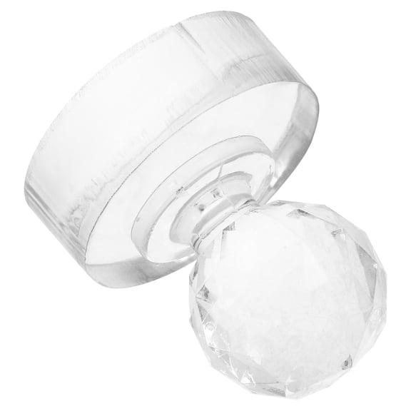 Eyeshadow Stamper for Makeup Use Acrylic Transparent Tool with Precise Measurement Space Efficient Solution 0.5in